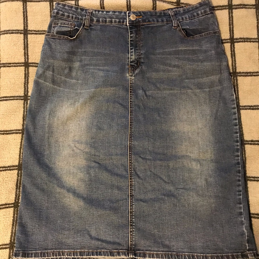 Jade MacKenzie Denim Skirt